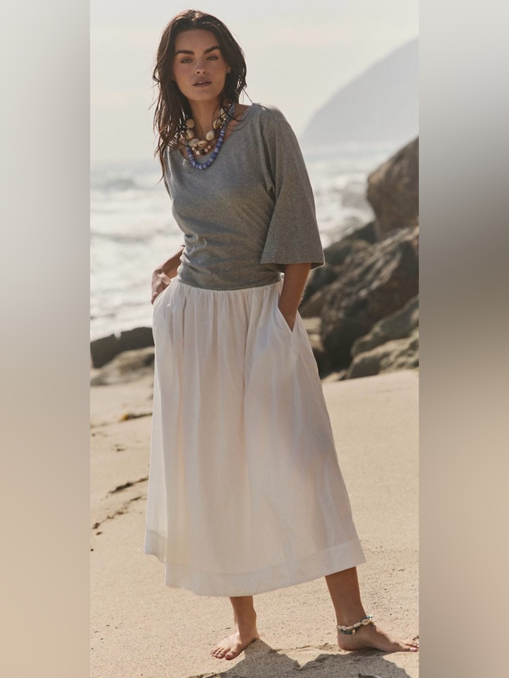 Free People free est sunlit chic midi dress